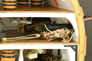 Artesania Latina 1/72 HMS Victory Cross-Section Scaled Wooden Model Kit image 90569