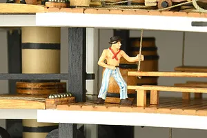 Artesania Latina 1/72 HMS Victory Cross-Section Scaled Wooden Model Kit image 90574