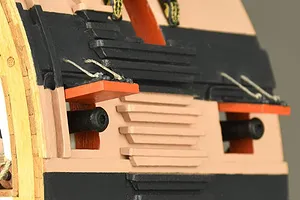 Artesania Latina 1/72 HMS Victory Cross-Section Scaled Wooden Model Kit image 90576