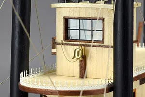 Artesania Latina 1/80 King of the Mississippi Paddle Steamer Scaled Wooden Model Kit image 90580