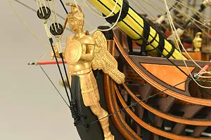 Artesania Latina 1/84 Santisima Trinidad Scaled Wooden Model Kit image 90600