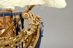 Artesania Latina 1/72 LE Soleil Royal Louis XIV's Flagship with Figurines Scaled Wooden Model Kit image 90608