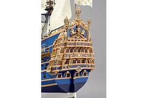 Artesania Latina 1/72 LE Soleil Royal Louis XIV's Flagship with Figurines Scaled Wooden Model Kit image 90615