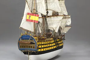 Artesania Latina 1/84 Santa Ana Wooden Scaled Wood Ship Model Kit image 90621