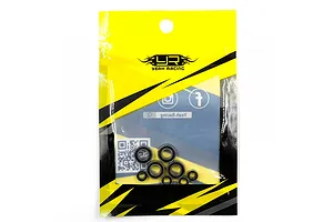 Yeah Racing Kyosho 1/8 Motorcycle Complete Rubber Shielded Bearing Set image 90666