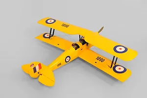 Phoenix RC Plane Tiger Moth 1.4m Warbird Kit - Yellow image 90671