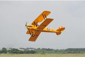 Phoenix RC Plane Tiger Moth 1.4m Warbird Kit - Yellow image 90676