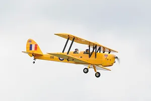 Phoenix RC Plane Tiger Moth 1.4m Warbird Kit - Yellow image 90677