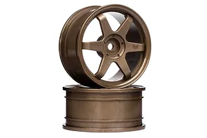 HPI 1.9" (0mm Off-Set) TE37 Bronze Rims 2Pcs image 9069