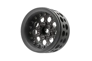 Boom Racing 1.9" Black/Carbon Fibre ProBuild Ultra Performance CR6 Adjustable Offset Beadlock Rims 2Pcs image 90771