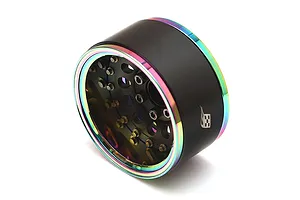 Boom Racing 1.9" Neo Chrome/Matte Black Aluminium ProBuild R12 Adjustable Offset Beadlock Rims 2Pcs image 90796