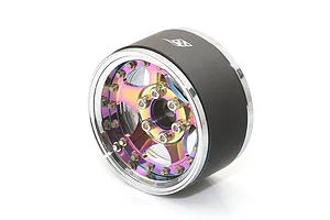 Boom Racing 1.9" Chrome/Neo Chrome Aluminium ProBuild SV5 Adjustable Offset Beadlock Rims 2Pcs image 90809