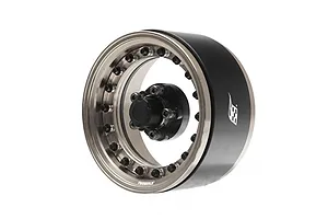 Boom Racing 1.9" Clear/Bronze CAL 5-Lug Adjustable Offset Beadlock Rims 2Pcs image 90815