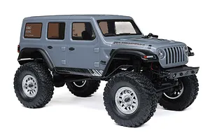 Axial SCX24 Jeep Wrangler JLU 4X4 RC Rock Crawler Electric 4WD 1/24 Scale RTR - Grey image 90889