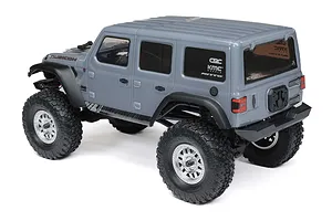 Axial SCX24 Jeep Wrangler JLU 4X4 RC Rock Crawler Electric 4WD 1/24 Scale RTR - Grey image 90892