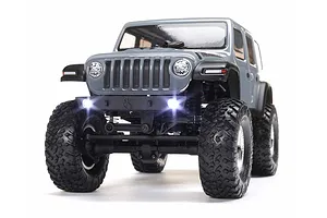 Axial SCX24 Jeep Wrangler JLU 4X4 RC Rock Crawler Electric 4WD 1/24 Scale RTR - Grey image 90895