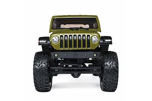 Axial SCX24 Jeep Wrangler JLU 4X4 RC Rock Crawler Electric 4WD 1/24 Scale RTR - Green image 90909