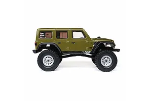 Axial SCX24 Jeep Wrangler JLU 4X4 RC Rock Crawler Electric 4WD 1/24 Scale RTR - Green image 90911