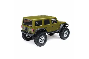 Axial SCX24 Jeep Wrangler JLU 4X4 RC Rock Crawler Electric 4WD 1/24 Scale RTR - Green image 90912