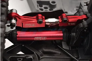 GPM Medium Carbon Steel & Red Aluminium CVD Driveshafts 2Pcs image 91002