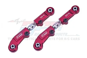 GPM Red Aluminium & Stainless Steel Rear Upper Links 2Pcs image 91009