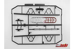 Killerbody 1/10 Sidestep &amp; Tailgate Parts Set