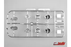 Killerbody 1/10 Chromed Parts Set image 91143