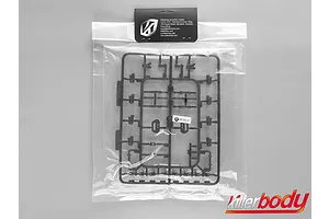Killerbody 1/10 Hood &amp;amp; Door Upgrade Parts Set image 91148