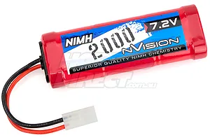 nVision 7.2v 2000mAh Hard Case NiMH Battery image 9118