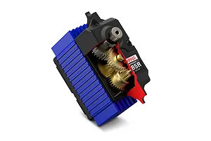 Traxxas Blue Aluminium High-Torque Standard 45kg 7.4V Metal Gear Servo image 91221