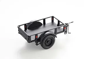 FMS 1/18 Black Utility Trailer - Set C image 91324