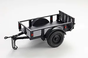 FMS 1/18 Black Utility Trailer - Set B image 91329