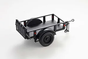 FMS 1/18 Black Utility Trailer - Set B image 91330