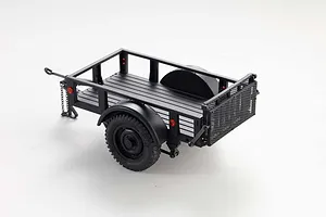 FMS 1/18 Black Utility Trailer - Set B image 91331