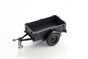 FMS 1/18 Black Utility Trailer - Set A image 91336