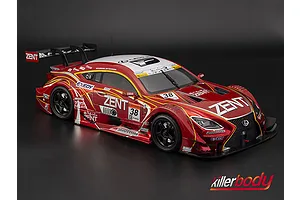 Killerbody 1/10 Zent Cerumo Lexus RC F Unpainted Body Shell - Clear image 91350
