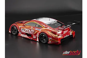 Killerbody 1/10 Zent Cerumo Lexus RC F Unpainted Body Shell - Clear image 91351