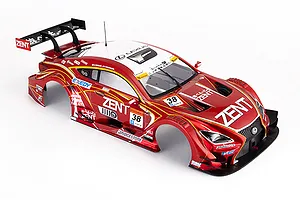 Killerbody 1/10 Zent Cerumo Lexus RC F Painted Body Shell - Red image 91355