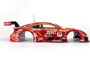Killerbody 1/10 Zent Cerumo Lexus RC F Painted Body Shell - Red image 91357