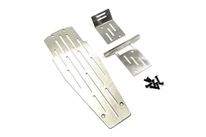 Yeah Racing 1/10 Stainless Steel Chassis Skid Plate Set image 91385