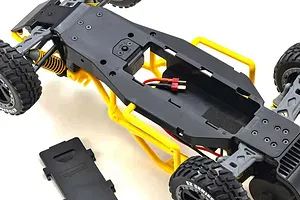 Kyosho Sandmaster 2.0 RC Buggy Electric 2WD 1/10 Scale RTR - Yellow image 91452