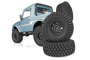Element RC Enduro Bushido+ RC Rock Crawler Electric 4WD 1/10 Scale RTR - Blue image 91610