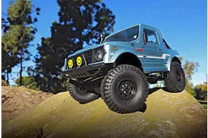 Element RC Enduro Bushido+ RC Rock Crawler Electric 4WD 1/10 Scale RTR - Blue image 91626