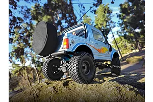 Element RC Enduro Bushido+ RC Rock Crawler Electric 4WD 1/10 Scale RTR - Blue image 91627