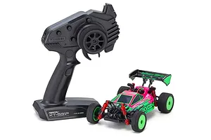 Kyosho Mini-Z Inferno MP9 RC Buggy Electric 4WD RTR - Pink/Green image 91653