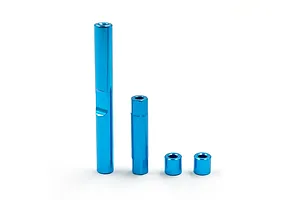 Yeah Racing Blue Aluminium Front &amp;amp; Rear Damper Brace image 3