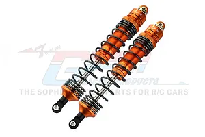 GPM Orange Aluminium 139mm Rear Adjustable Shocks 2Pcs image 91744
