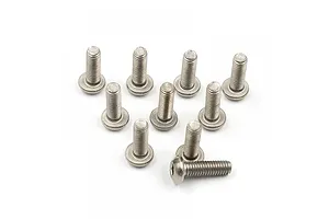 Yeah Racing Titanium 3x10mm Fine Thread Button Head Screws 10Pcs image 91929