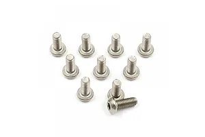Yeah Racing Titanium 3x8mm Fine Thread Button Head Screws 10Pcs image 91953