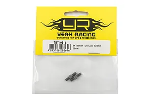 Yeah Racing 64 Titanium 3x14mm Turnbuckles 2Pcs image 91985